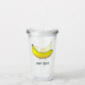 イエローバナナ アクリルタンブラー (裏面)