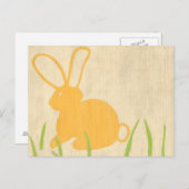 イエローバニーとグリーングラスby Chariklia Zarris ポストカード (正面/裏面)