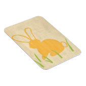 イエローバニーとグリーングラスby Chariklia Zarris マグネット (右側)