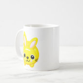 イエローバニー コーヒーマグカップ (正面左)