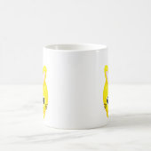 イエローバニー コーヒーマグカップ (中央)