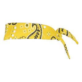 イエローバンダナアウトドアズチームスピリットハイキングおもしろい タイヘッドバンド