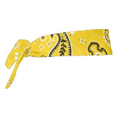 イエローバンダナアウトドアズチームスピリットハイキングおもしろい タイヘッドバンド (回転270)