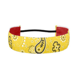 イエローバンダナアドベンチャーチームスピリットハイキングおもしろい アスレチックヘッドバンド