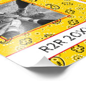 イエローバンダナアドベンチャーフォトおもしろい フォトプリント            (角)