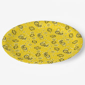 イエローバンダナカウボーイ素朴アドベモダンント ペーパープレート (アングル)