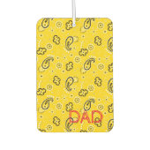 イエローバンダナカスタムパパレッドアドベンチャーエアフレッシュ カーエアーフレッシュナー (正面)