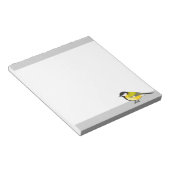 イエローバードパルスカ専攻のートゥーンイラストレーション ノートパッド (アングル)