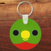 イエローバードロリケートの顔 キーホルダー (裏面)