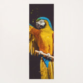 イエローバードワイルドライフかわいらしマコー ヨガマット (裏面)