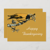 イエローバードヴィンテージイラストレーションの精緻化 シーズンポストカード (正面/裏面)