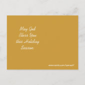 イエローバードヴィンテージイラストレーションの精緻化 シーズンポストカード (裏面)