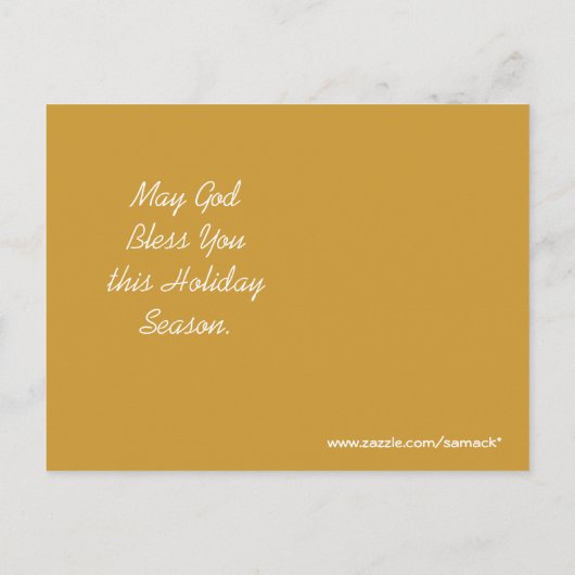 イエローバードヴィンテージイラストレーションの精緻化 シーズンポストカード (裏面)