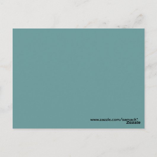 イエローバードヴィンテージイラストレーションの精緻化 ポストカード (裏面)