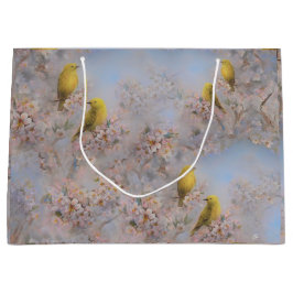 イエローバード抱き枕 ラージペーパーバッグ