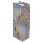 イエローバード抱き枕 ワインギフトバッグ (正面アングル)