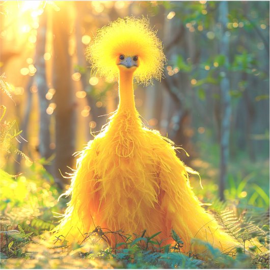 イエローバード シール (正面)