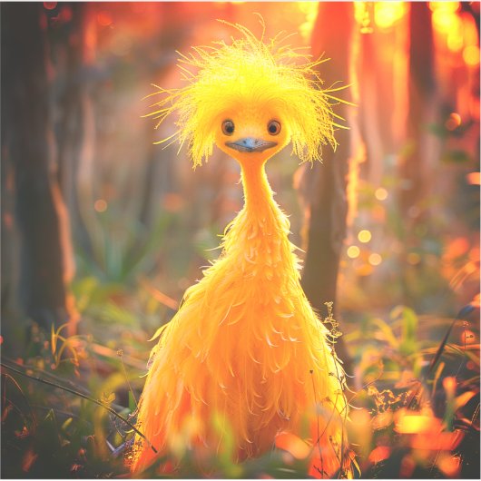 イエローバード シール (正面)