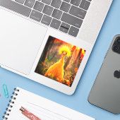 イエローバード シール (ノートパソコンとiPhone)