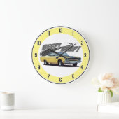 イエローバード ラージ壁時計 (ホーム)