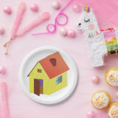 イエローバーンハウス ペーパープレート (パーティー)