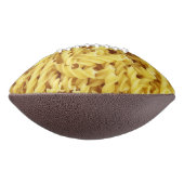 イエローパスタ食品パターン アメリカンフットボール (回転90)