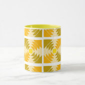 イエローパターンマグ マグカップ (中央)
