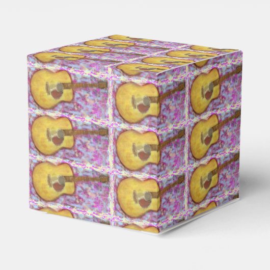 イエローパティーアコースティックギター フェイバーボックス (裏面サイド)