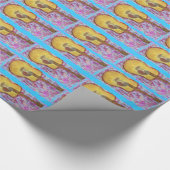 イエローパティーアコースティックギター ラッピングペーパー (コーナー)