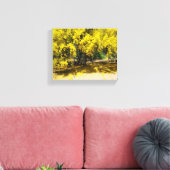 イエローパロヴェルデツリー キャンバスプリント (インサイチュ (リビング))