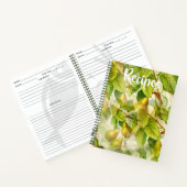 イエローパーズレシピ本 ノートブック (内部)