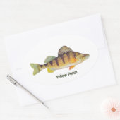 イエローパーチ 楕円形シール (封筒)