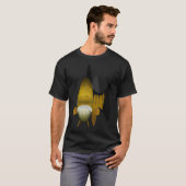 イエローパーチ - 魚の頭 Tシャツ (正面フル)