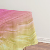 イエローパープルカーブ テーブルクロス (インサイチュ)