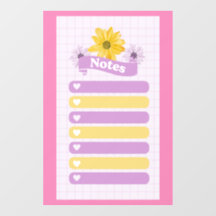 イエローパープルガーリーフローラフラワーブロッサムハート