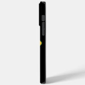 イエローパープルグリーンマルディグラスラブ&マスク Case-Mate iPhoneケース (裏面 / 左)