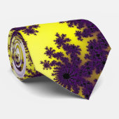 イエローパープルバーストタイ ネクタイ (ロール)