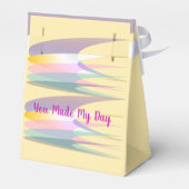 イエローパープルピンクお気に入りボックステント フェイバーボックス (裏面サイド)