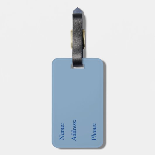 イエローヒマワリカスタムー ラゲッジタグ (裏面縦)