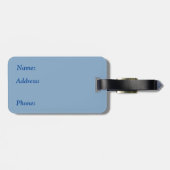 イエローヒマワリカスタムー ラゲッジタグ (裏面横)