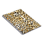 イエローヒョウ、手描き。 ノートブック (右側)