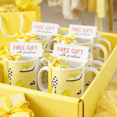 イエローヒールレディシック コーヒーマグカップ