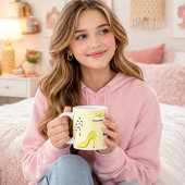 イエローヒールレディシック コーヒーマグカップ