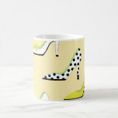 イエローヒールレディシック コーヒーマグカップ (中央)