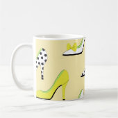 イエローヒールレディシック コーヒーマグカップ (左)