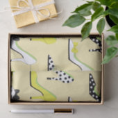 イエローヒール高ファッション 薄葉紙 (ギフト)