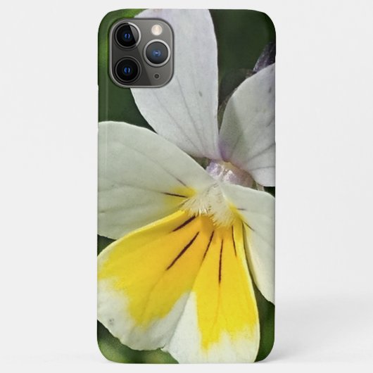 イエロービオラ花 Case-Mate iPhoneケース (裏面)