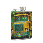 イエロービッグリグトラック&ハイウェイトラック フラスク (右)