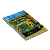 イエロービッグリグ足場トランスポータートラック ノートブック (右側)