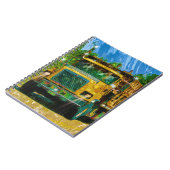 イエロービッグリグ足場トランスポータートラック ノートブック (左側)